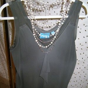 Vera Wang Vneck Tank